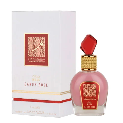 Musk Candy Rose Unisex Fragrance Forbidden Sweetness Unleashed Lattafa
