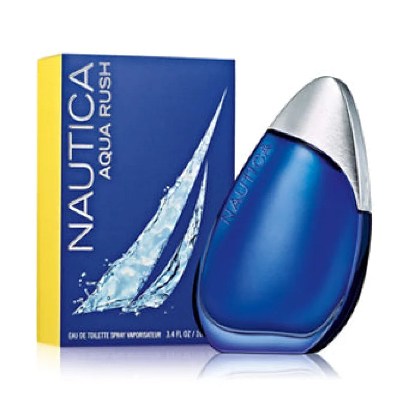 Nautica Men’s Cologne - Aqua Rush Unleashes Fruity Yuzu Sea Notes