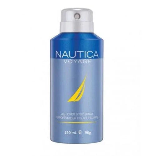 Nautica Voyage Body Spray with Cool Green Leaf and Fresh Apple Notes Men’s Bath &