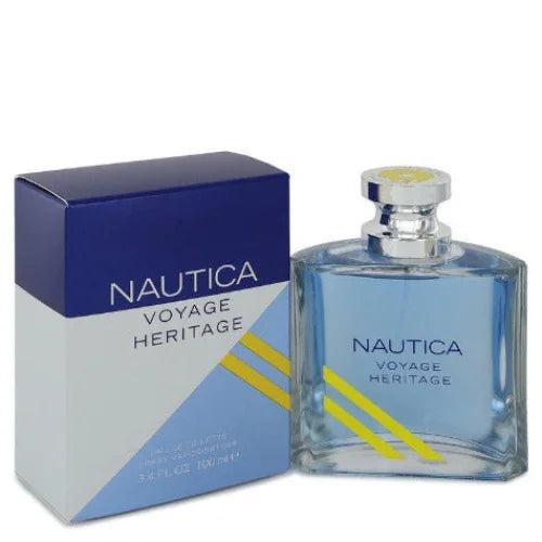 Nautica Voyage Heritage Crisp Aquatic Cologne for Men Men’s
