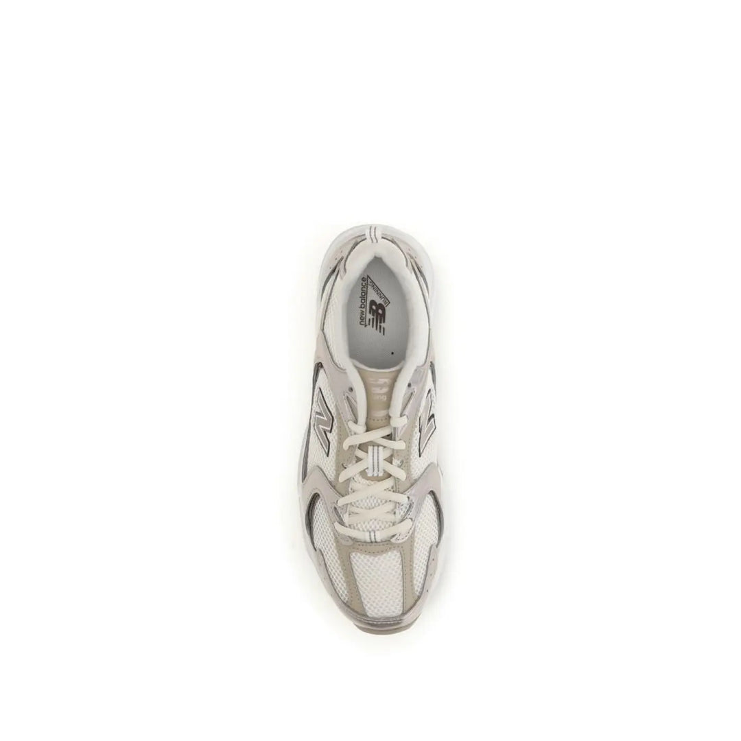 New Balance Beige Fabric Athletic Sneakers
