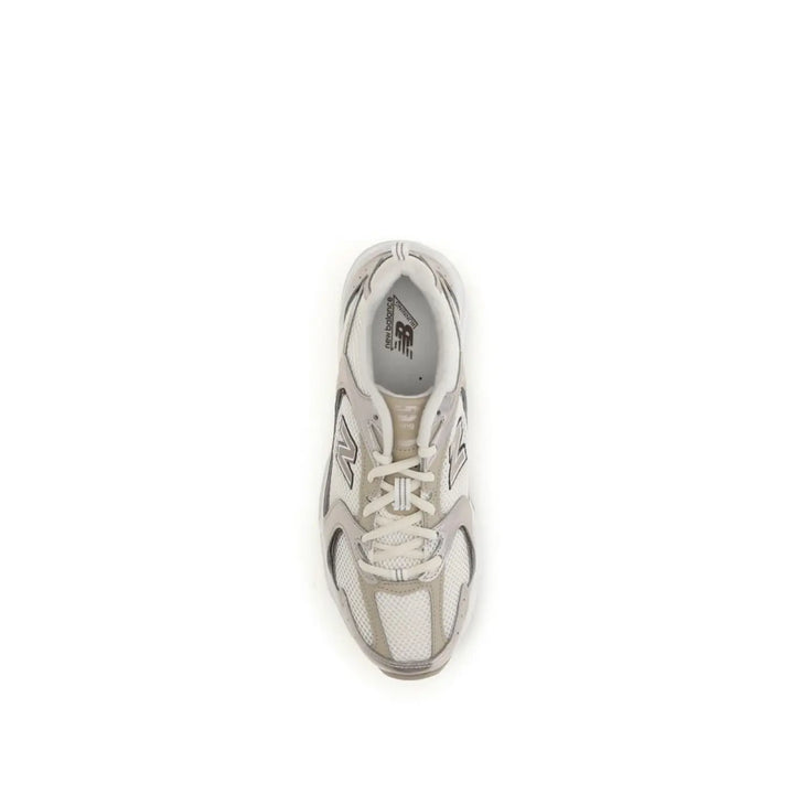New Balance Beige Fabric Athletic Sneakers