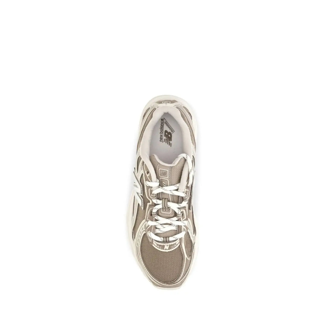 New Balance Beige Nylon Athletic Sneakers