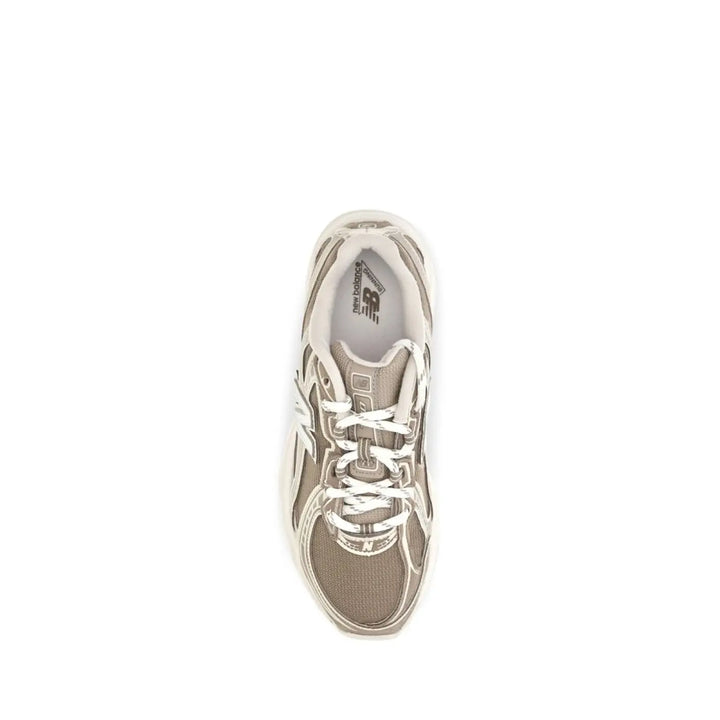New Balance Beige Nylon Athletic Sneakers