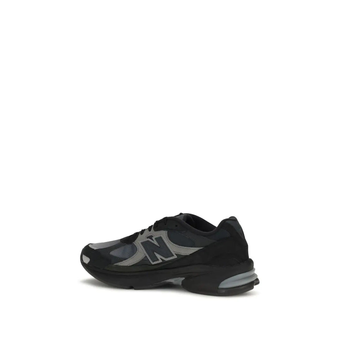 New Balance Black Recycled Polyester Athletic Sneakers