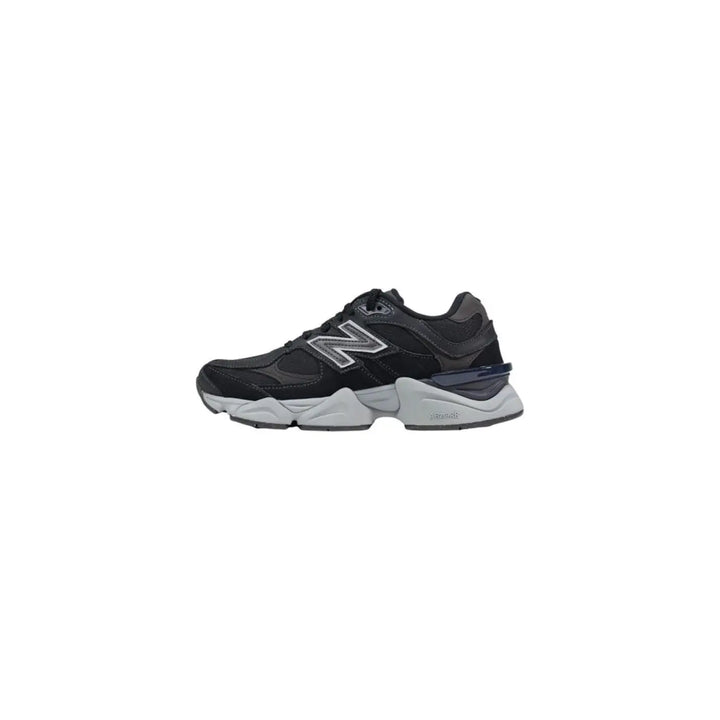 New Balance Black Suede Leather Chunky Sneakers
