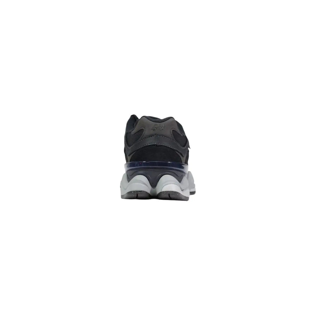 New Balance Black Suede Leather Chunky Sneakers