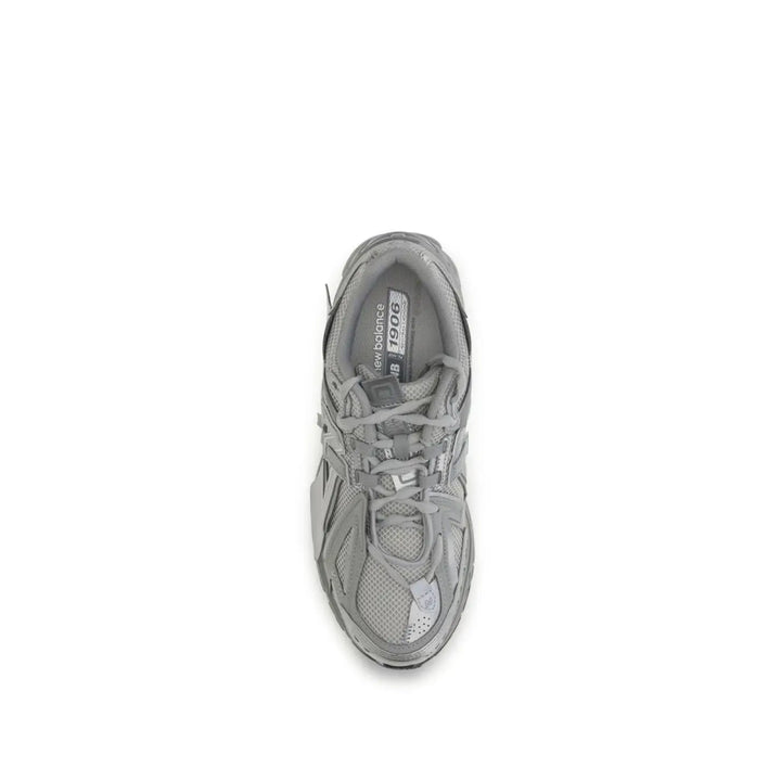 New Balance Gray Fabric Athletic Sneakers