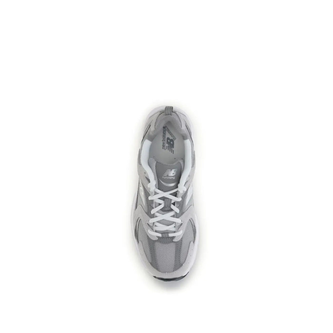 New Balance Gray Polyamide Athletic Sneakers