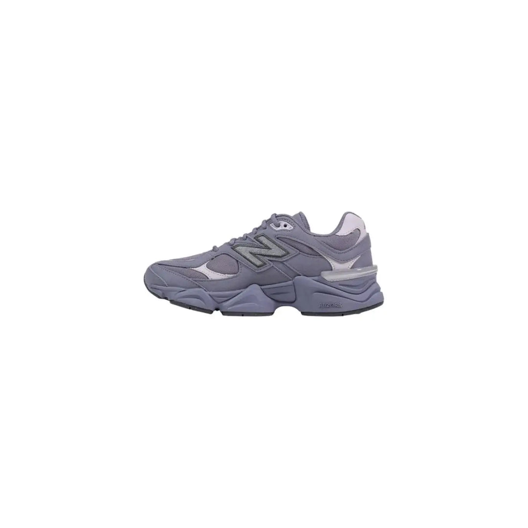 New Balance Gray Suede Leather Chunky Sneakers
