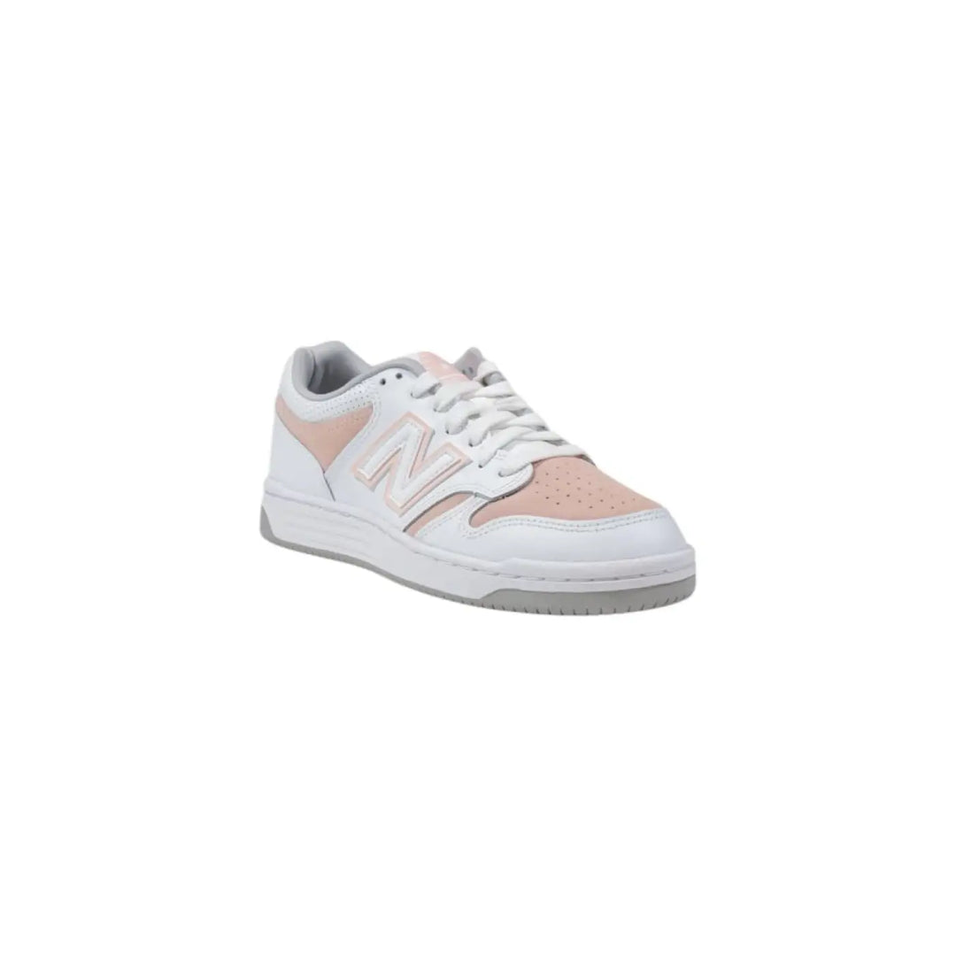 New Balance Pink Leather Sneakers