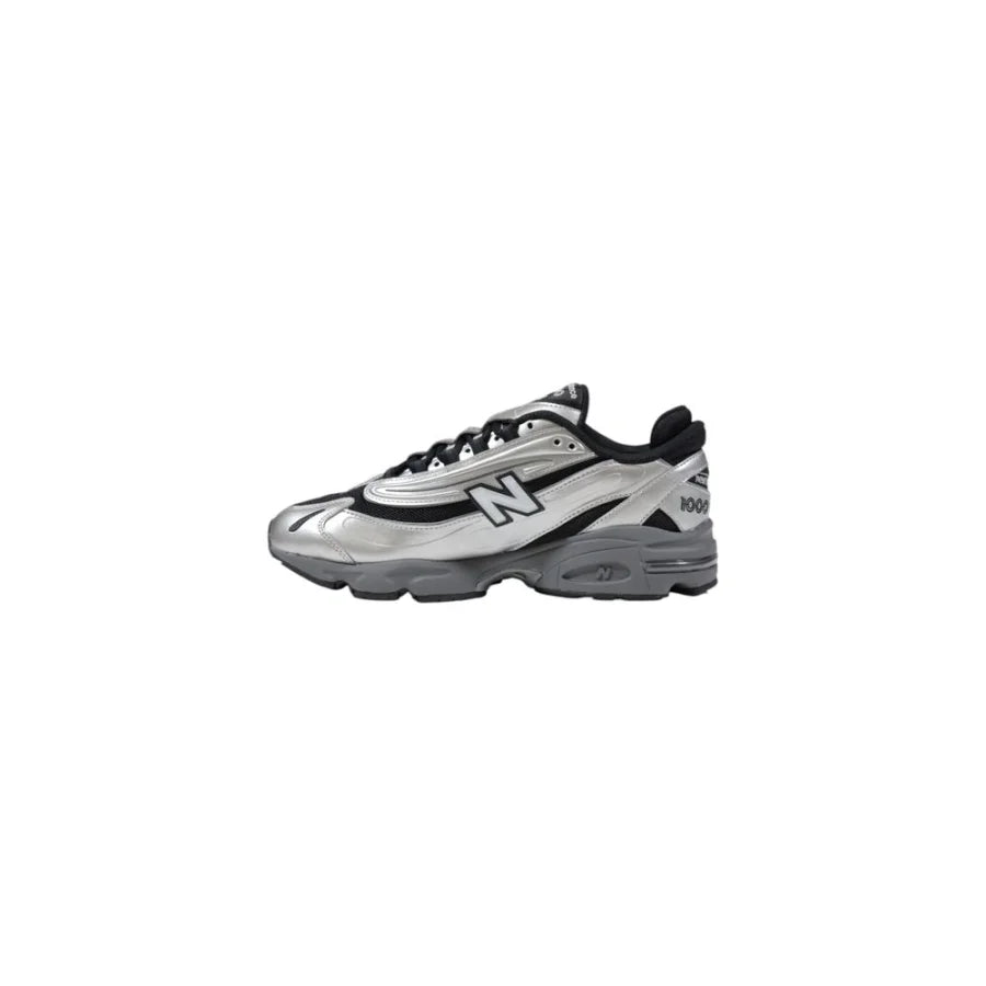 New Balance Silver Synthetic Athletic Sneakers