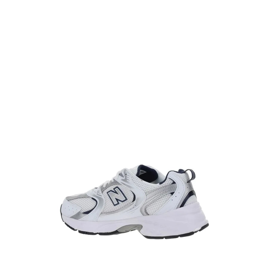 New Balance White Polyethylene Athletic Sneakers