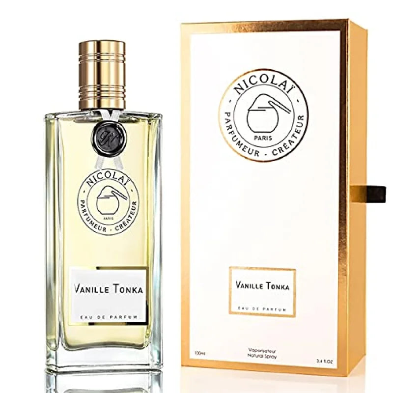 Nicolai Vanille Tonka Perfume with Aromatic Basil Citrus and Beans Unisex Fragrance Parfumeur Createur