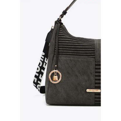 Nicole Lee Luxe Bag in Soft Vegan Leather for Chic Travel Bags Shoulder bags Trendsi