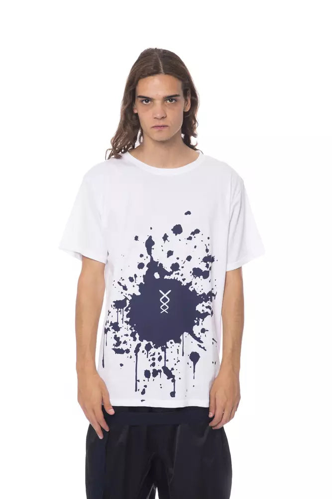 Nicolo Tonetto White Cotton Men’s T-shirt