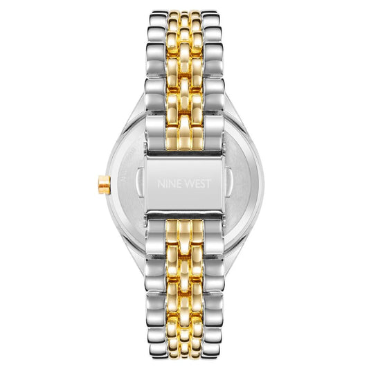 Nine West Multicolor Metal Dress Watch
