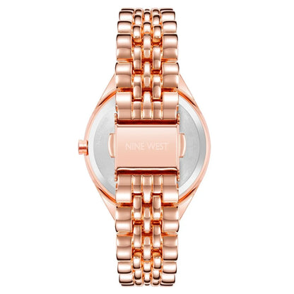 Nine West Multicolor Metal Dress Watch