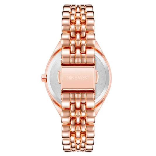 Nine West Multicolor Metal Dress Watch