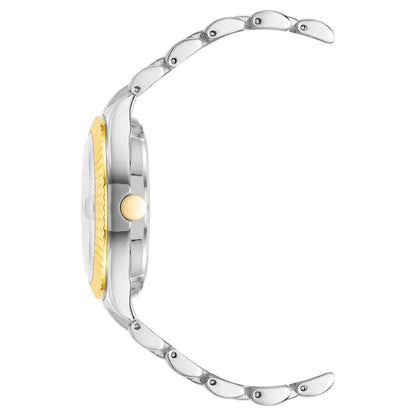 Nine West Multicolor Metal Dress Watch