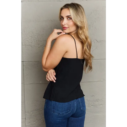 Luxurious Weekend Cami with Customizable Fit for Every Occasion Clothing Tops Trendsi