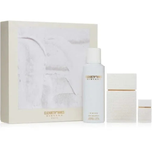 Nirvana White 3 Piece Gift Set with Parfum Spray and Dry Shampoo Women’s Sets Elizabeth & James