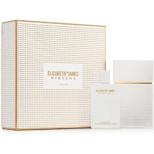 Nirvana White Gift Set Eau De Parfum and Chic Muguet Body Oil Women’s Sets Elizabeth & James