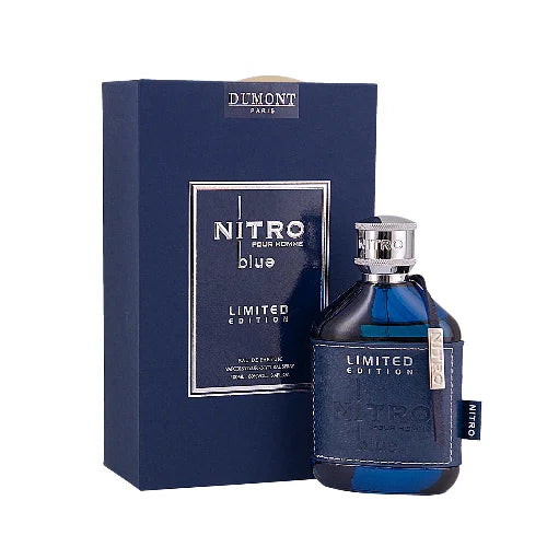 Nitro Blue Limited Edition Cologne Unleashed for Men Men’s Dumont
