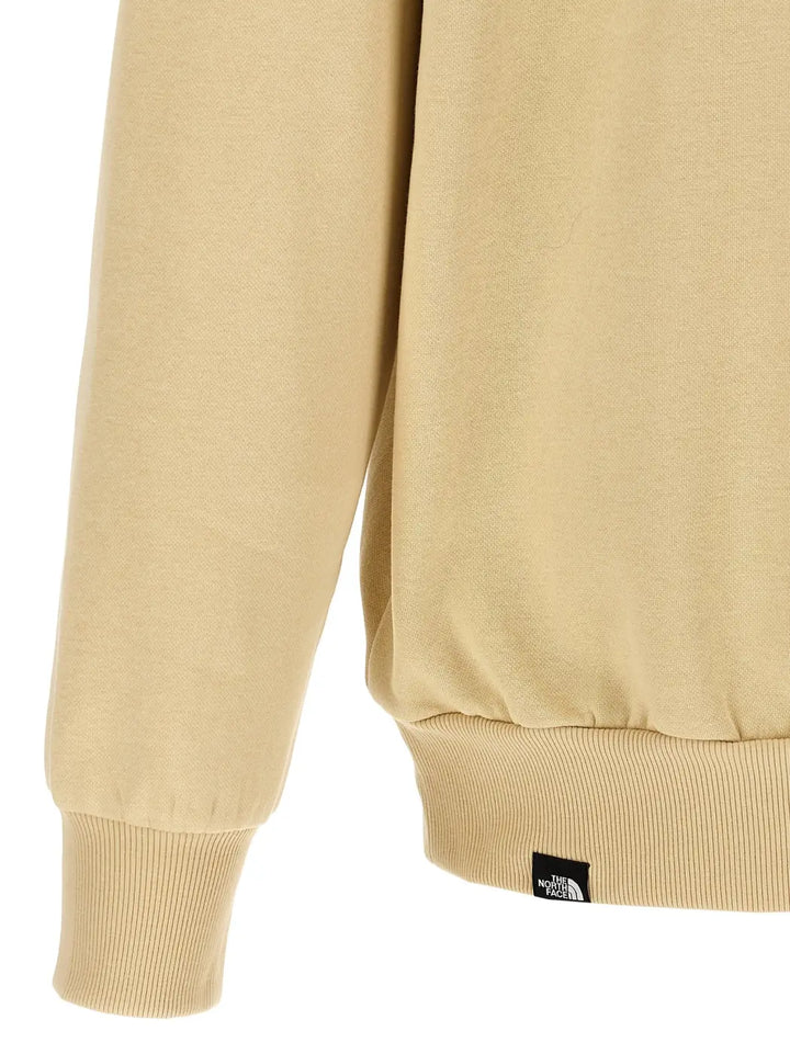 The North Face Beige Cotton Sweatshirt