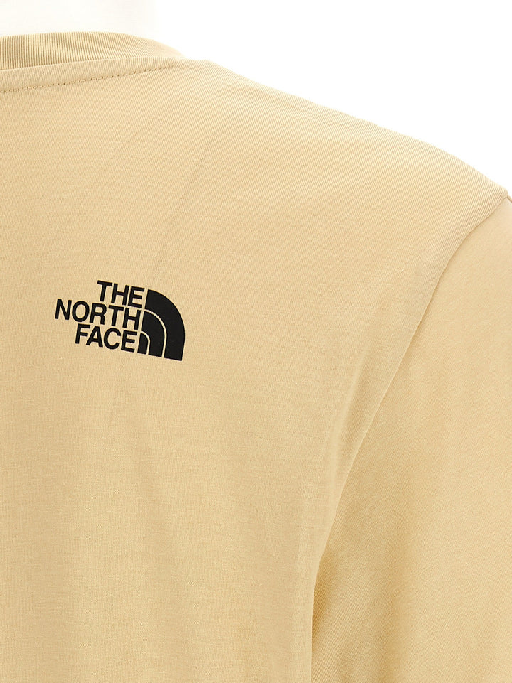 The North Face Beige Cotton T-shirt