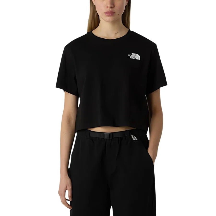 The North Face Black Cotton T-Shirt