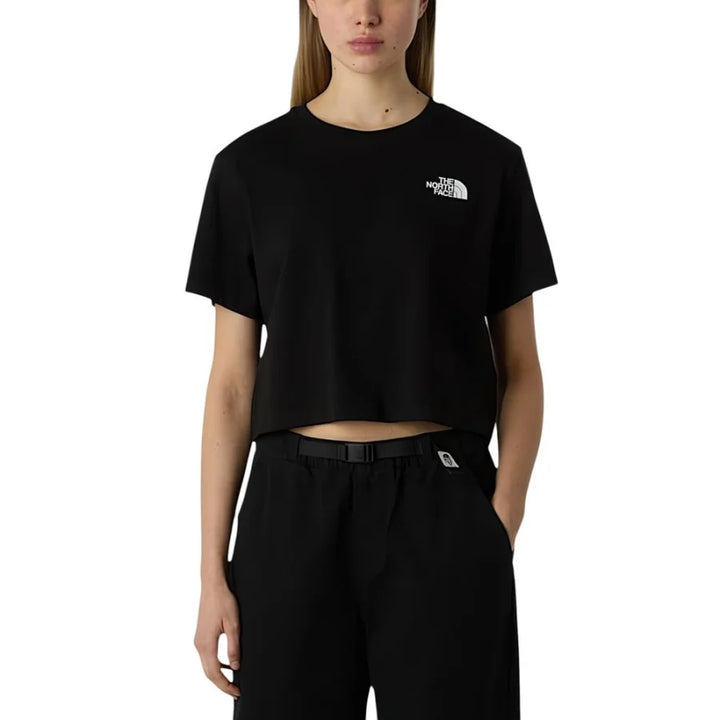 The North Face Black Cotton T-Shirt