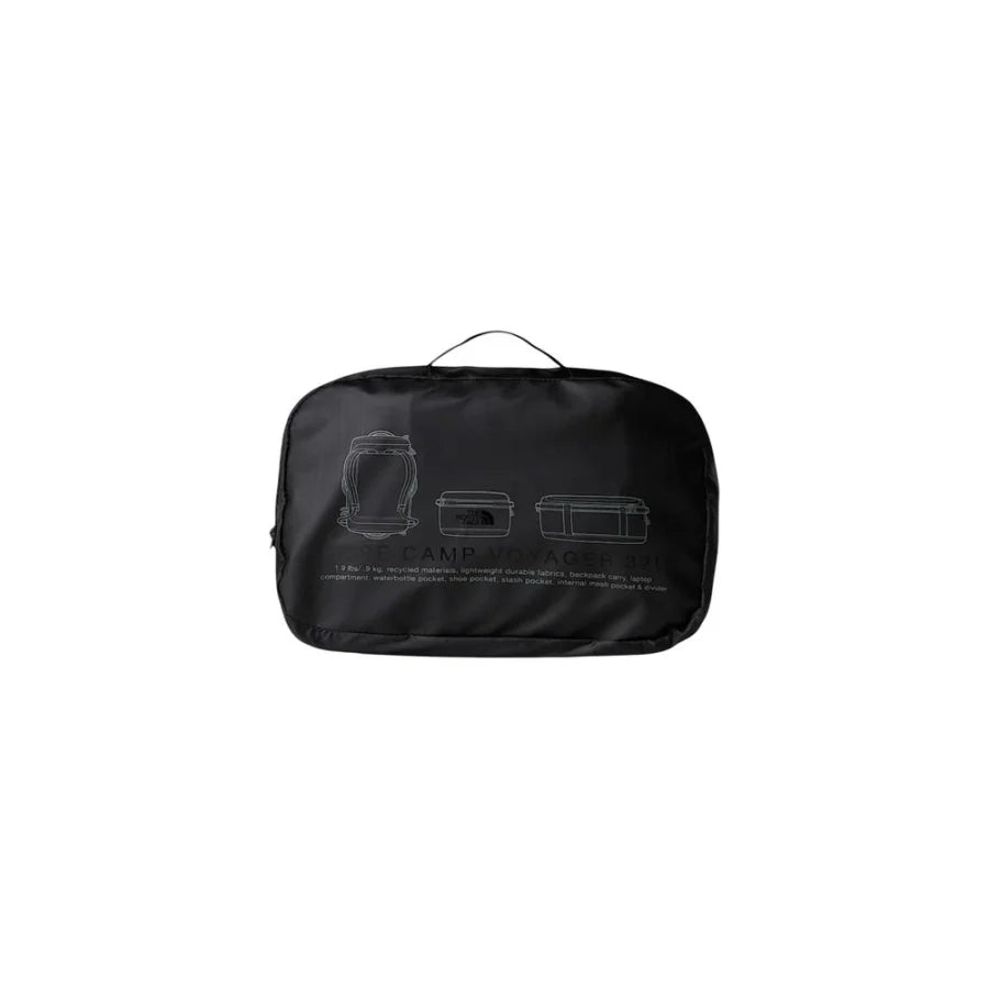 The North Face Black Nylon Duffel Bag