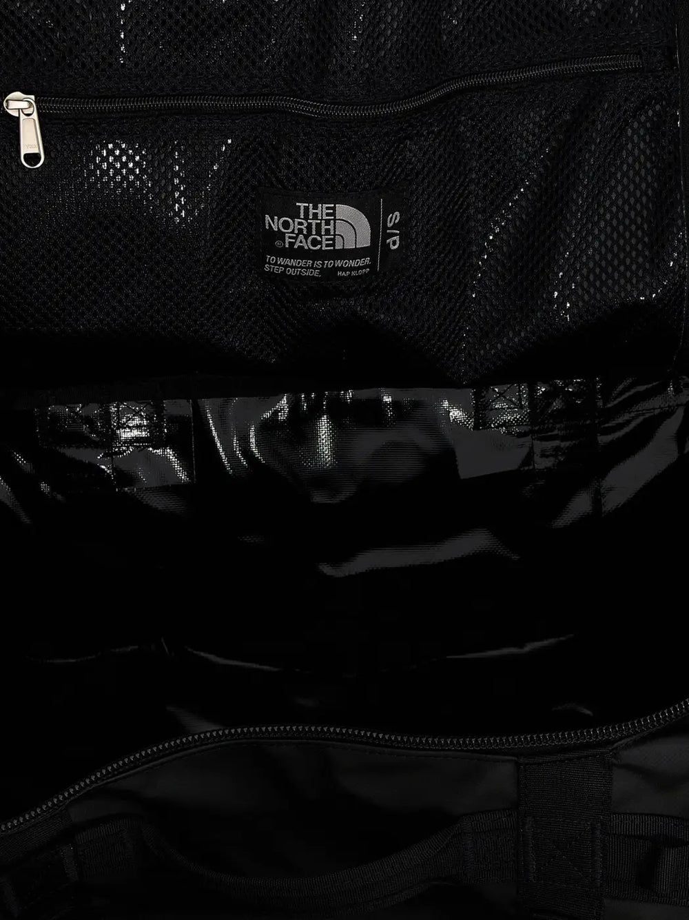 The North Face Black Recycled Polyester Backpack