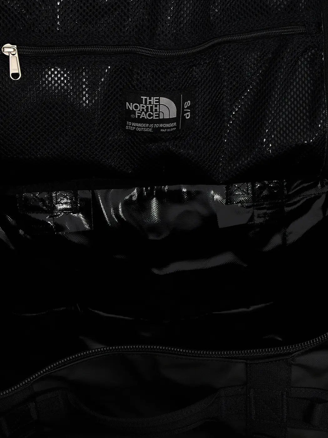 The North Face Black Recycled Polyester Backpack