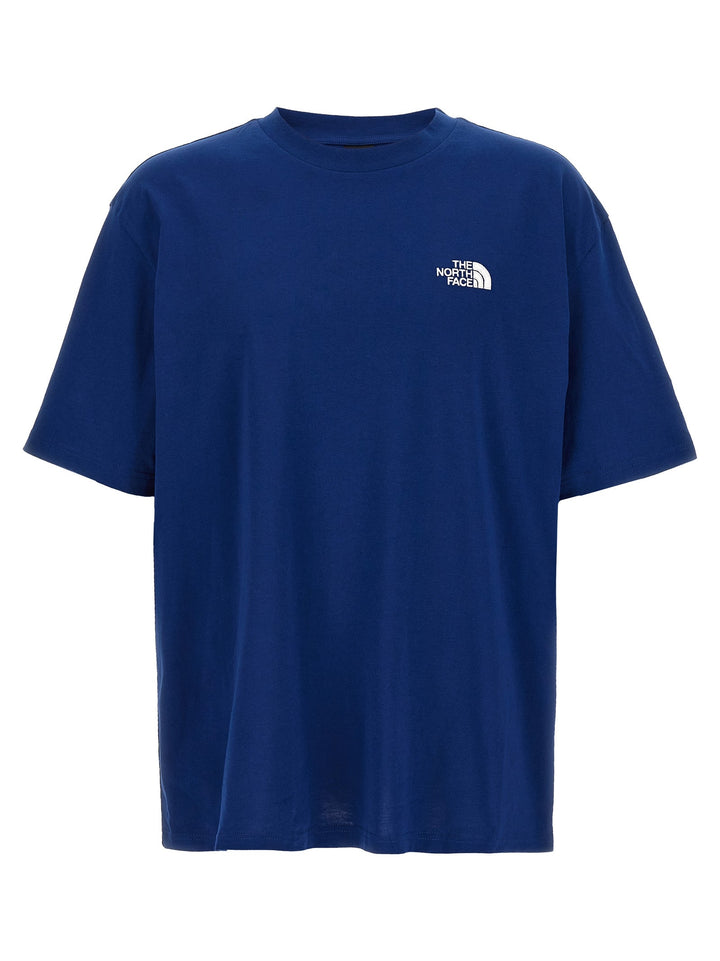 The North Face Blue Cotton T-shirt