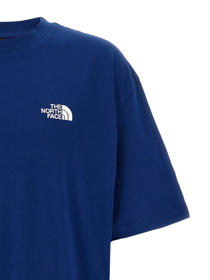 The North Face Blue Cotton T-shirt