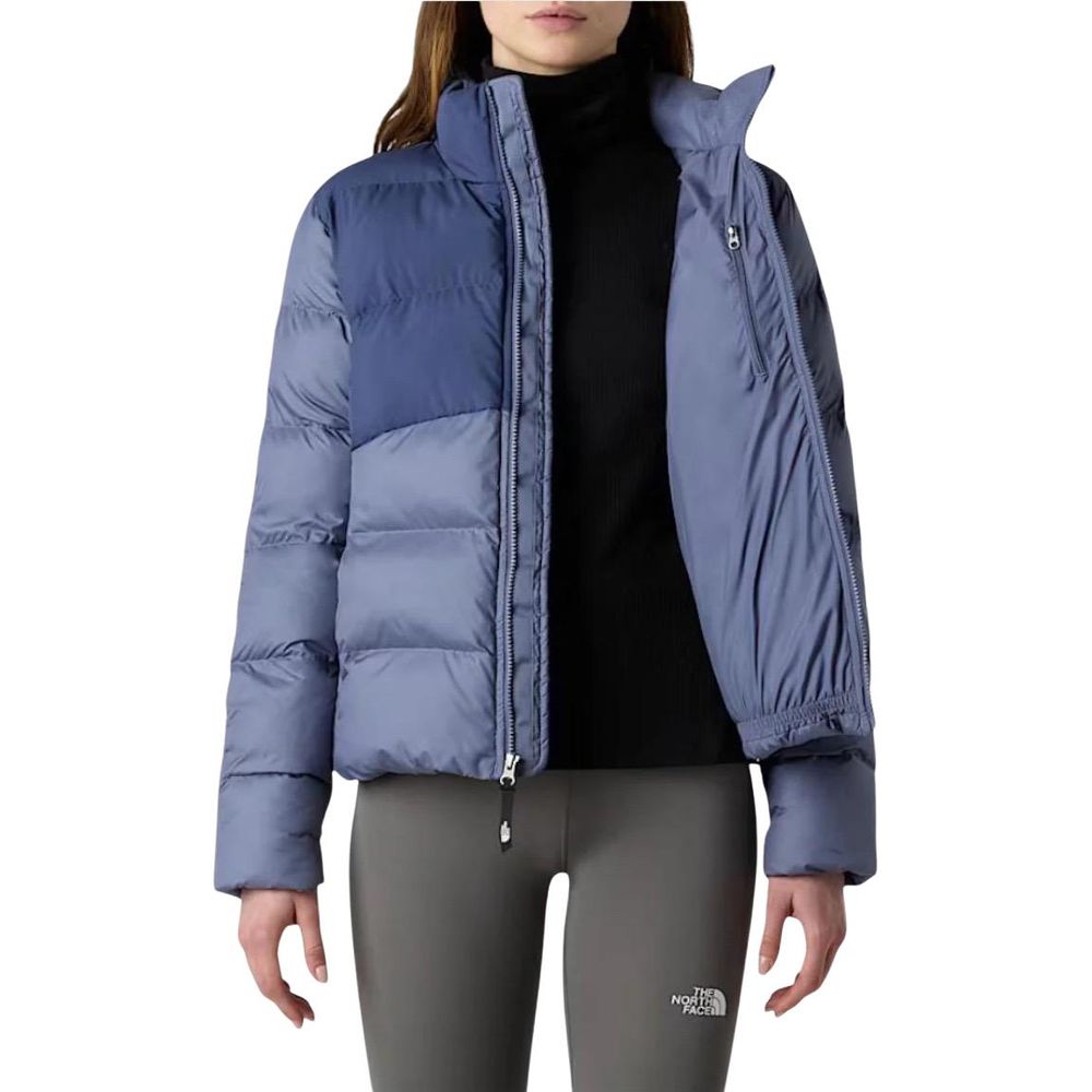 The North Face Puffer Jackets - Blue Polyester Coat