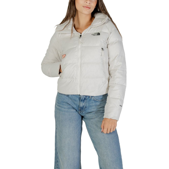 The North Face Puffer Jackets - Cream Nylon Coat