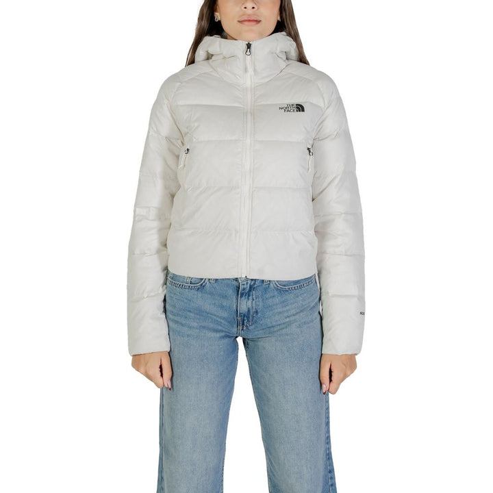 The North Face Puffer Jackets - Cream Nylon Coat