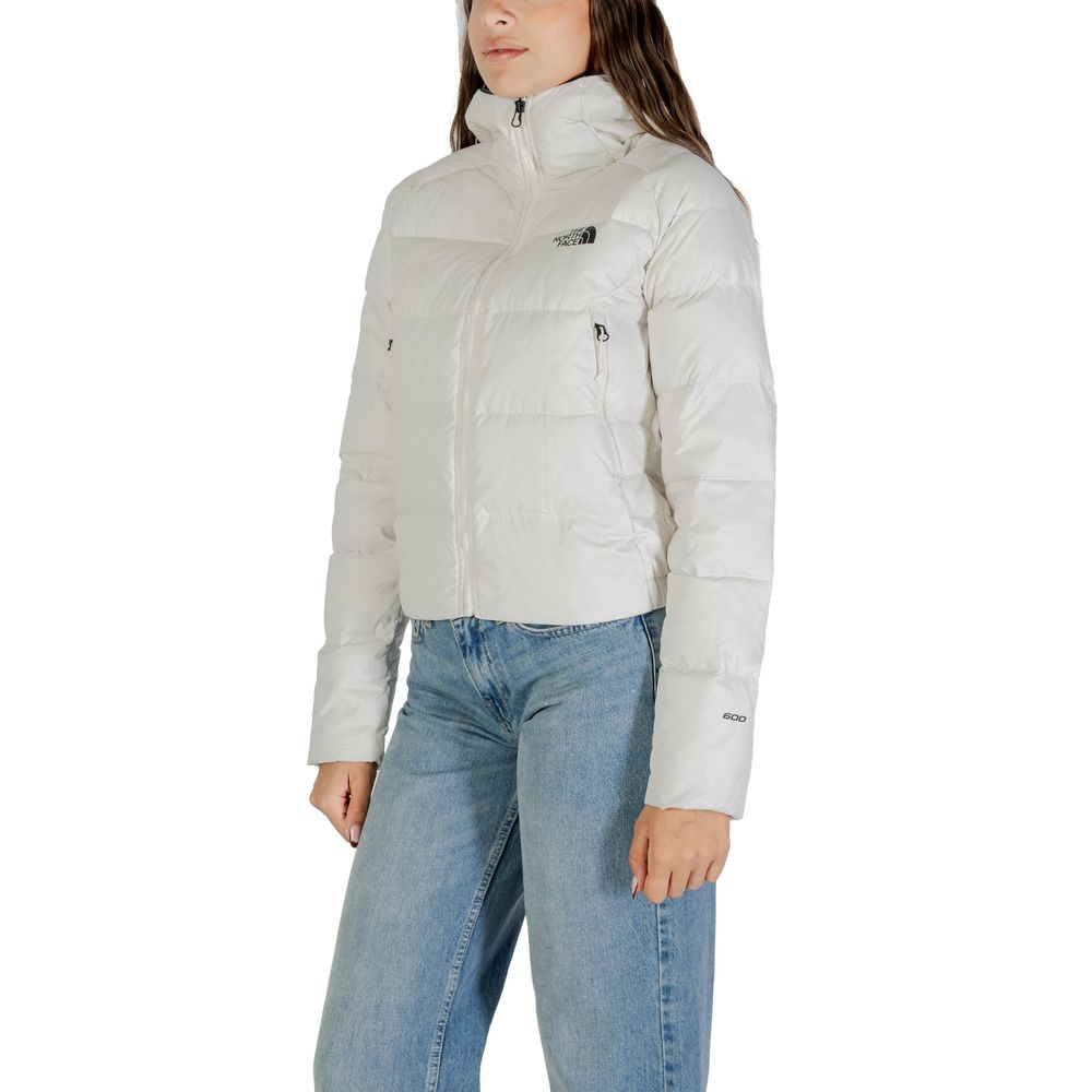 The North Face Puffer Jackets - Cream Nylon Coat