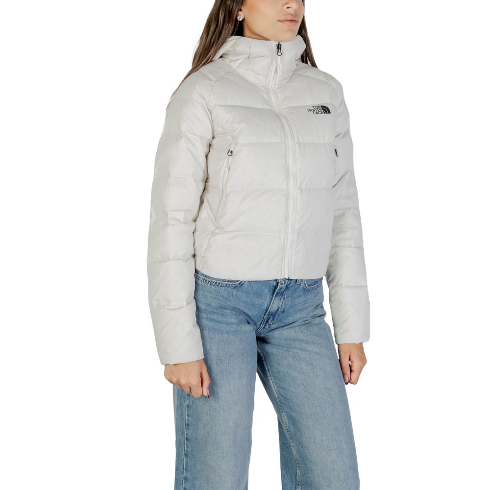 The North Face Puffer Jackets - Cream Nylon Coat