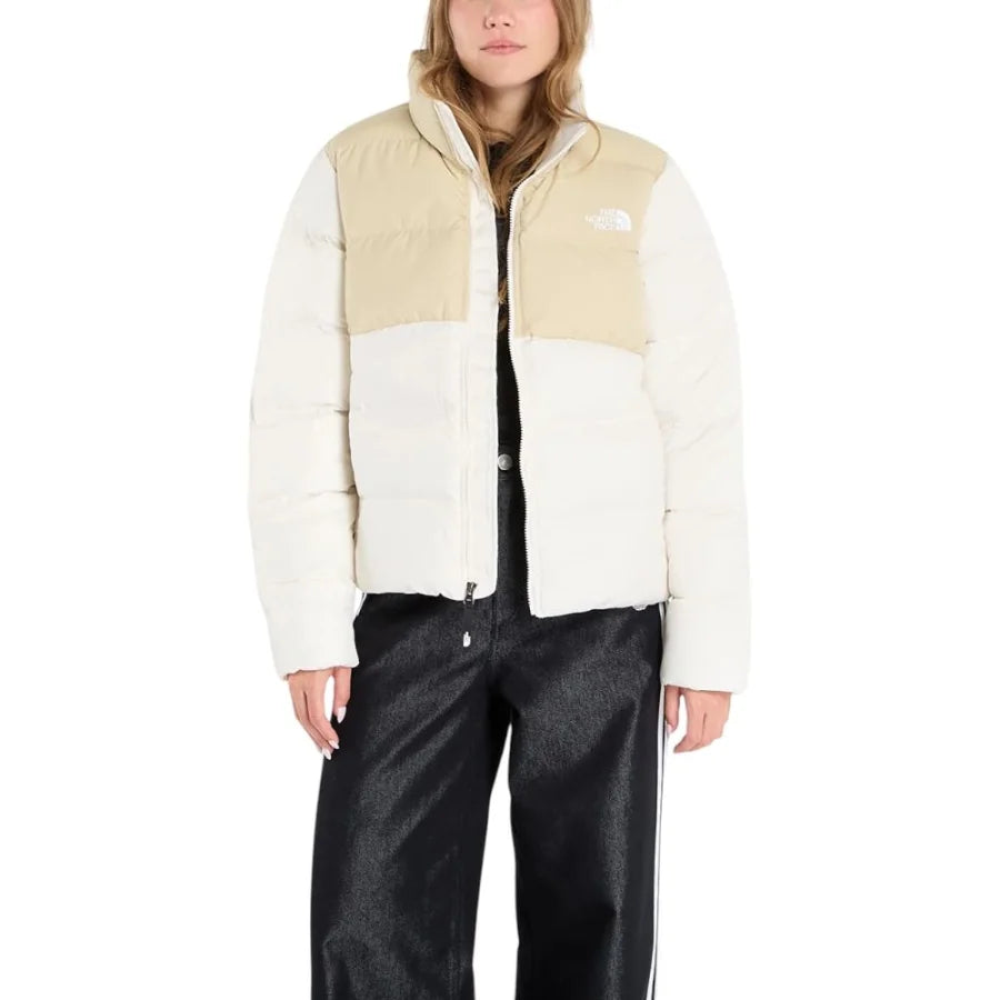 The North Face Cream Polyester Coat