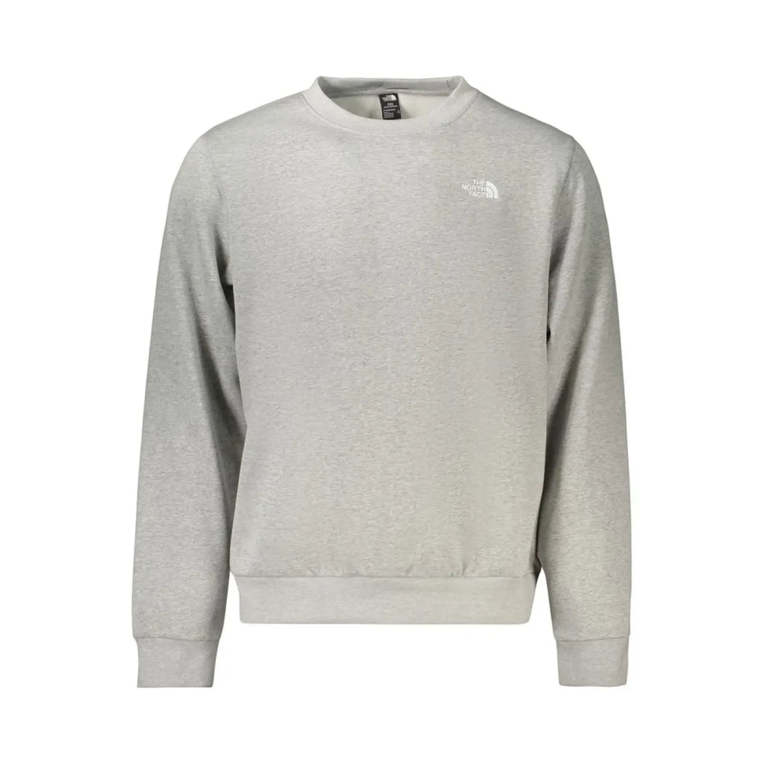 The North Face Gray Cotton Men’s Sweatshirt