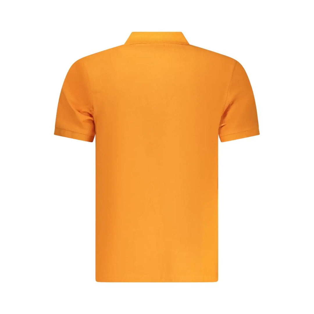 North Sails Arancione Cotton Men Polo