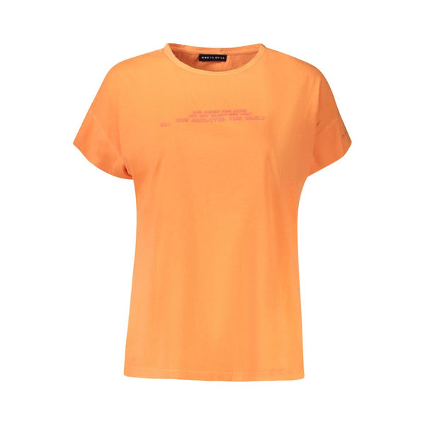 North Sails - Arancione Cotton Women T-Shirt