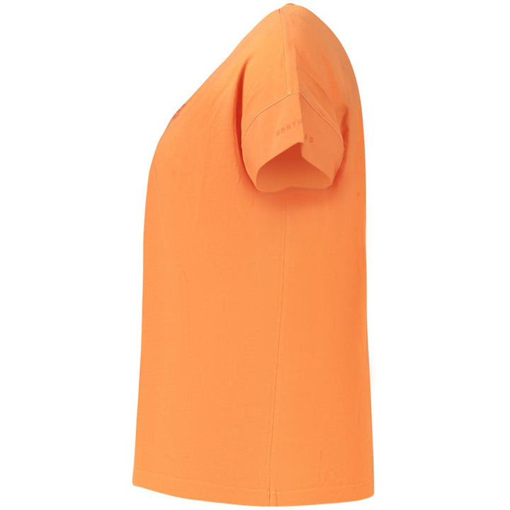 North Sails - Arancione Cotton Women T-Shirt