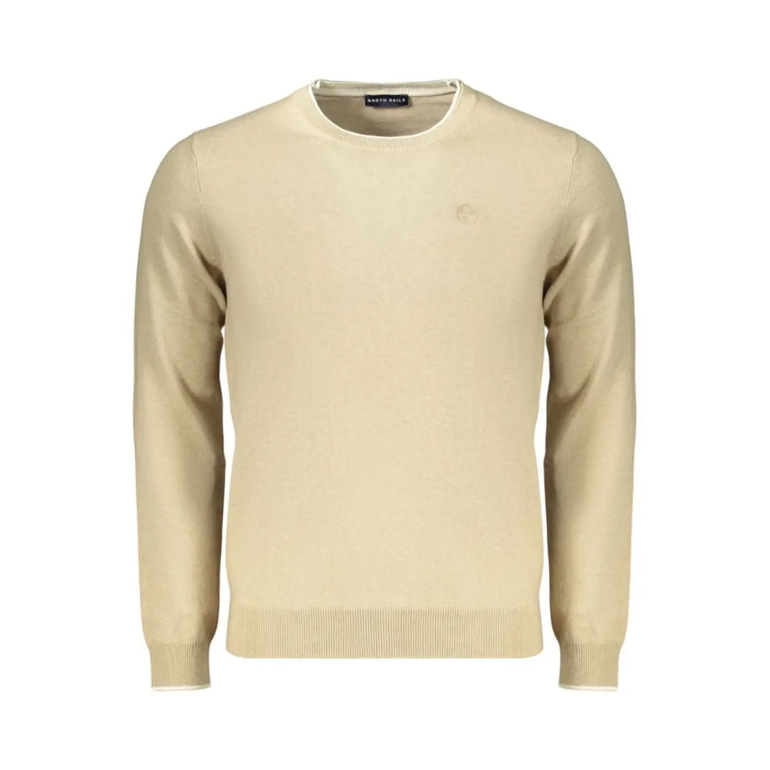 North Sails Beige Cotton Men’s Pullover