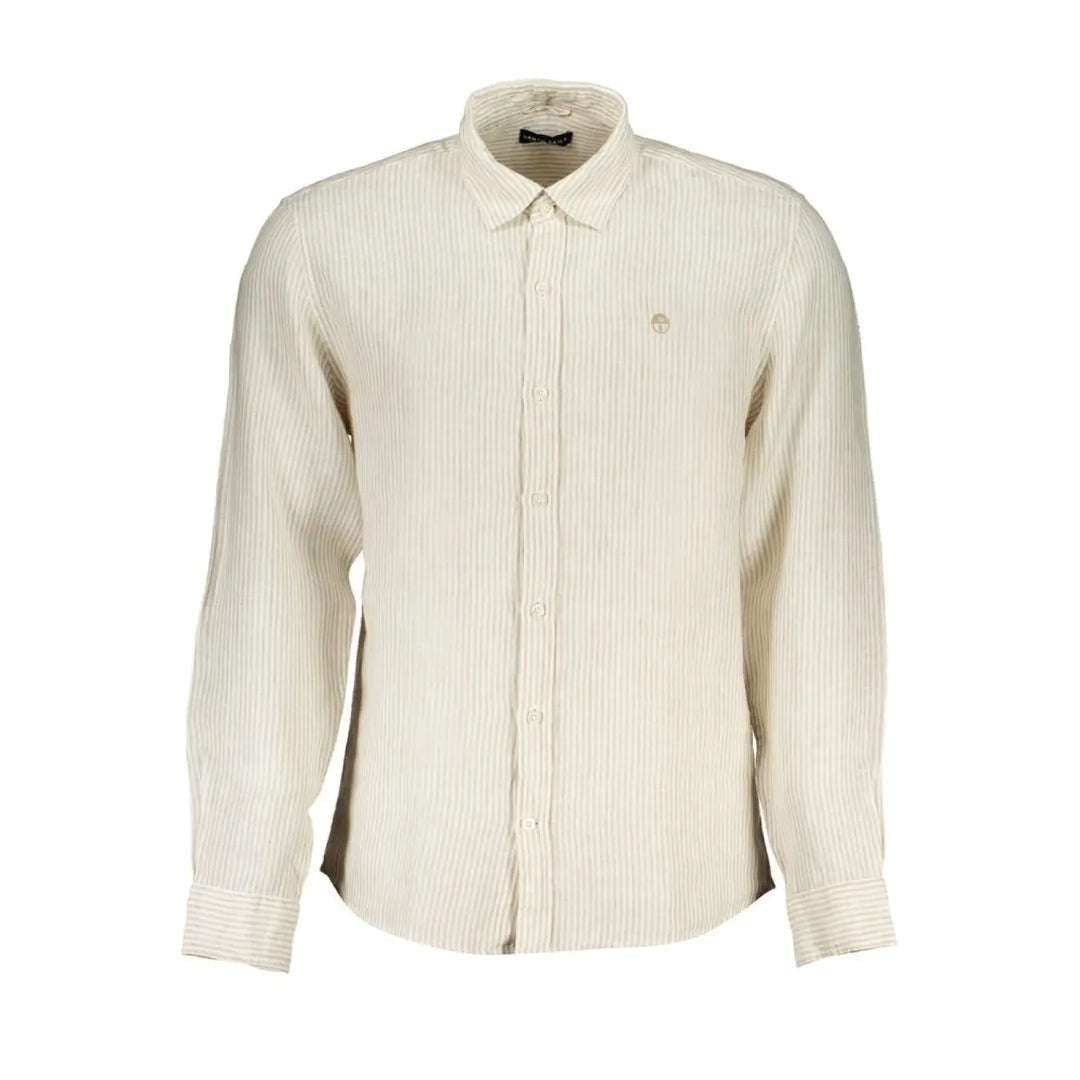 North Sails Beige Linen Men’s Shirt