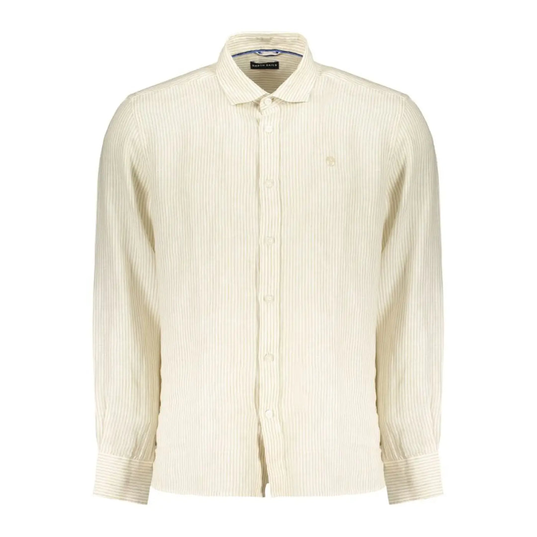 North Sails Beige Linen Men’s Shirt